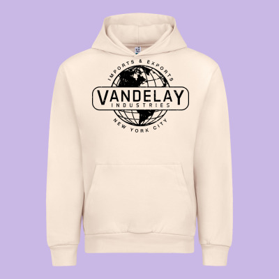 Vandelay Nyc Urban Hoodie Designed By Artisfamous