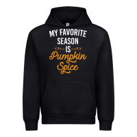 Black my favorite season is pumpkin spice Urban Hoodie - artisFamous