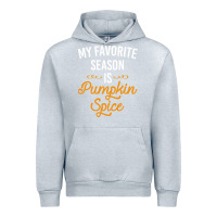 Heather Grey my favorite season is pumpkin spice Urban Hoodie - artisFamous