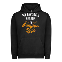 Pigment Black my favorite season is pumpkin spice Urban Hoodie - artisFamous