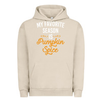 Pigment French Oak my favorite season is pumpkin spice Urban Hoodie - artisFamous