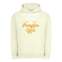 Pigment Pistachio my favorite season is pumpkin spice Urban Hoodie - artisFamous