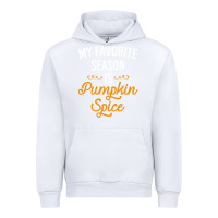 White my favorite season is pumpkin spice Urban Hoodie - artisFamous