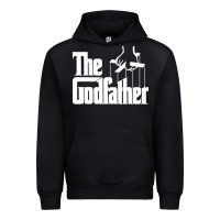 Black the godfather original white title Urban Hoodie - artisFamous