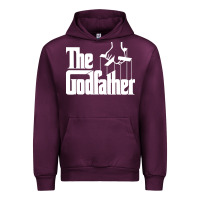 Mauve Wine the godfather original white title Urban Hoodie - artisFamous