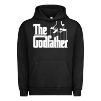 Pigment Black the godfather original white title Urban Hoodie - artisFamous