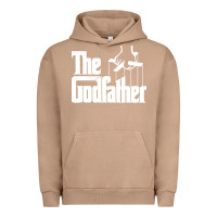 Pigment Burro the godfather original white title Urban Hoodie - artisFamous