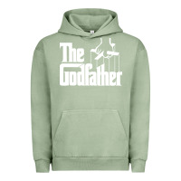 Pigment Oil Green the godfather original white title Urban Hoodie - artisFamous