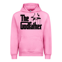 Fuchsia Pink the godfather original white title Urban Hoodie - artisFamous