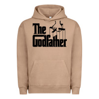 Pigment Burro the godfather original white title Urban Hoodie - artisFamous