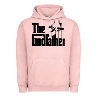 Pigment Salmon the godfather original white title Urban Hoodie - artisFamous