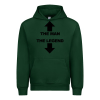 Forest Green the man the legend funny adult humor Urban Hoodie - artisFamous