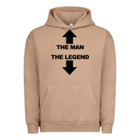 Pigment Burro the man the legend funny adult humor Urban Hoodie - artisFamous