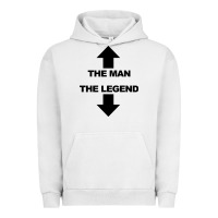 Pigment Lunar Rock the man the legend funny adult humor Urban Hoodie - artisFamous