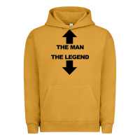 Pigment Peanut Butter the man the legend funny adult humor Urban Hoodie - artisFamous