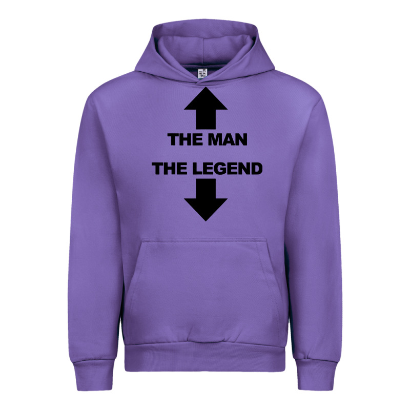 The Man The Legend Funny Adult Humor Urban Hoodie by artisFamous | Teevron