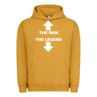 Pigment Peanut Butter the man the legend funny adult humor Urban Hoodie - artisFamous