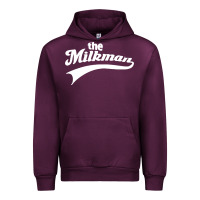Mauve Wine the milk man Urban Hoodie - artisFamous