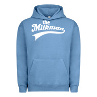 Pigment Pebble Blue the milk man Urban Hoodie - artisFamous