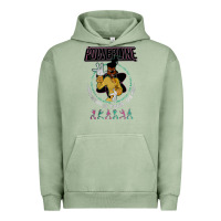 Pigment Oil Green a movie powerline Urban Hoodie - artisFamous