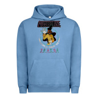 Pigment Pebble Blue a movie powerline Urban Hoodie - artisFamous