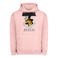 Pigment Salmon a movie powerline Urban Hoodie - artisFamous