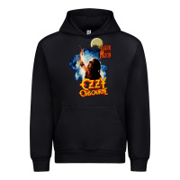 Black bark at the moon Urban Hoodie - artisFamous