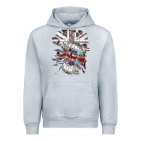 Heather Grey asking alexandria flag Urban Hoodie - artisFamous