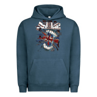 Pigment Midnight Navy asking alexandria flag Urban Hoodie - artisFamous