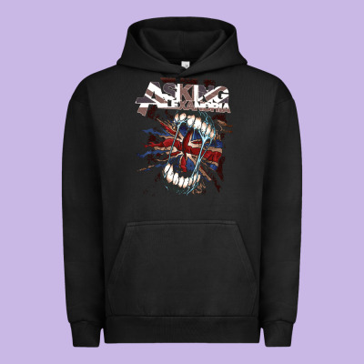 Asking Alexandria Flag Urban Hoodie Designed By Artisfamous