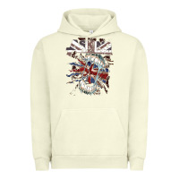 Pigment Pistachio asking alexandria flag Urban Hoodie - artisFamous