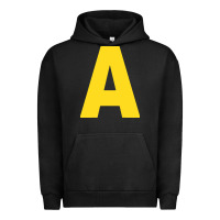 Pigment Black letter a chipmunk christmas Urban Hoodie - artisFamous