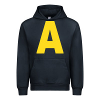 Navy letter a chipmunk christmas Urban Hoodie - artisFamous