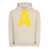 Pigment French Oak letter a chipmunk christmas Urban Hoodie - artisFamous