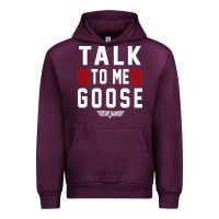 Mauve Wine top gun talk to me goose distressed Urban Hoodie - artisFamous