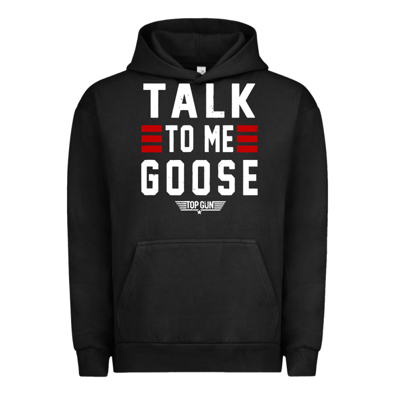 Top Gun Talk To Me Goose Distressed Urban Hoodie by artisFamous | Teevron