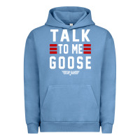 Pigment Pebble Blue top gun talk to me goose distressed Urban Hoodie - artisFamous