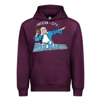Mauve Wine vatican city hailmarys Urban Hoodie - artisFamous