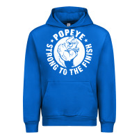Cobalt strong to the finish Urban Hoodie - artisFamous