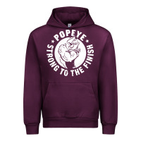 Mauve Wine strong to the finish Urban Hoodie - artisFamous