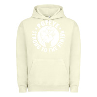 Pigment Pistachio strong to the finish Urban Hoodie - artisFamous