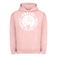 Pigment Salmon strong to the finish Urban Hoodie - artisFamous