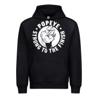 Black strong to the finish Urban Hoodie - artisFamous