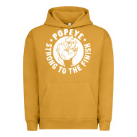 Pigment Peanut Butter strong to the finish Urban Hoodie - artisFamous
