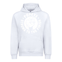 White strong to the finish Urban Hoodie - artisFamous