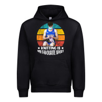 Black tom daley knitting is my favourite sport  3 Urban Hoodie - artisFamous