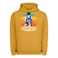 Pigment Peanut Butter tom daley knitting is my favourite sport  3 Urban Hoodie - artisFamous