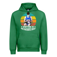 Emerald tom daley knitting is my favourite sport  3 Urban Hoodie - artisFamous