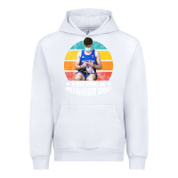 White tom daley knitting is my favourite sport  3 Urban Hoodie - artisFamous