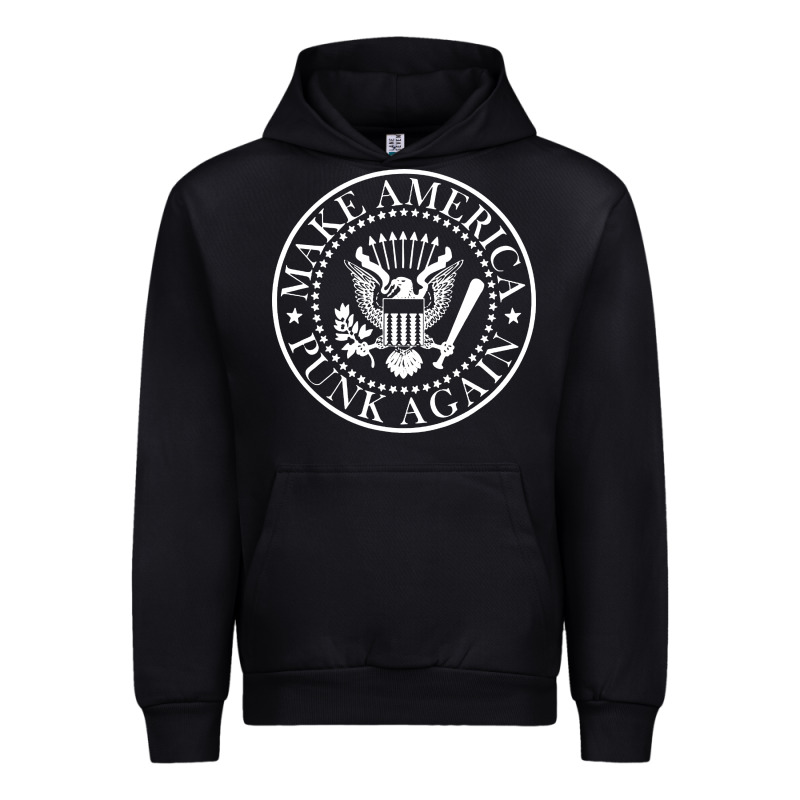 Funny Make America Punk Again Vintage Rock Seal Urban Hoodie by artisFamous | Teevron